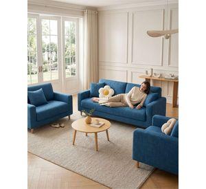 Set Cubre Sillón 3+1+1 Protector de Tela Reforzada - Lavable y Resistente 03