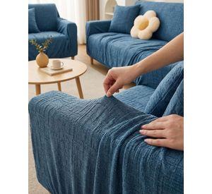 Set Cubre Sillón 3+1+1 Protector de Tela Reforzada - Lavable y Resistente 03