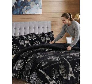 Cubrecama Plush con Chiporro Extra Suave y Térmico Invierno king02