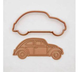 Molde para galletas Diseño Autos - Escarabajo