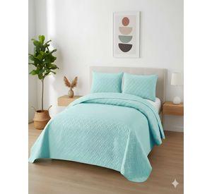 QUILT CUBRECAMA DE VERANO UNICOLOR 2 PLAZAS A7
