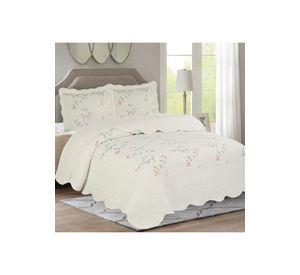 Quilt Andes Bordado Toronto Rosa