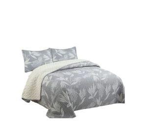 Cubrecama Sherpa 2 Plazas - Gris Ramas M961