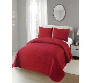 QUILT CUBRECAMA DE VERANO UNICOLOR KING A3