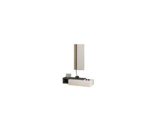 Recibidor arrimo flotante moderno minimalista con espejo