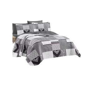 CUBRECAMA COLCHA QUILT VERANO KING C13