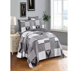 CUBRECAMA COLCHA QUILT VERANO KING C13