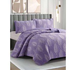 CUBRECAMA QUILT DELGADO TUFTING DE LUJO SUAVE 2 PLAZAS S1