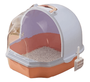 Bandeja Sanitaria De Gatos Baño De Mascotas Arenero Xxl Gris Claro