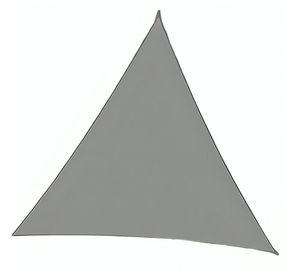 Toldo vela triangular color gris