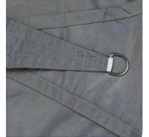 Toldo vela triangular color gris