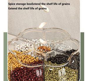 Dispensador Granos Cereales Alimentos Giratorio Rondon