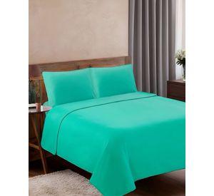Sábana de Polar Ultra Suave Máxima Calidez y Confort Verde claro King