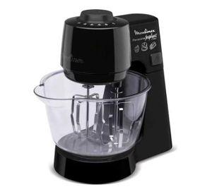 Batidora Moulinex Planetaria Inspirart Negra 3.2 Litros Color Negro Frecuencia Negro