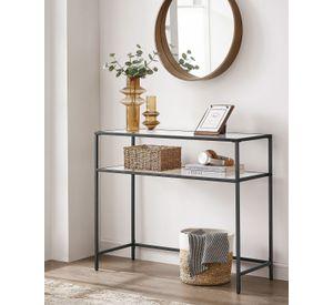 Mesa de Arrimo vidrio Black Premium