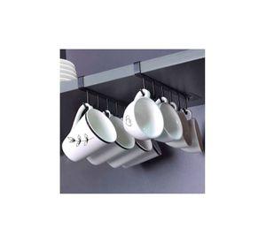 Soporte De Metal Colgador Tazas 6 Ganchos