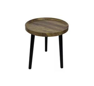 Mesa apoyo redonda arm. mod. 39x39x38 cm
