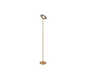 LAMPARA DE PIE ZENITH DORADO RECTA 20W-3000K