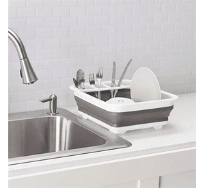 Escurridor platos plástico plegable