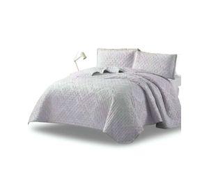 CUBRECAMA QUILT DELGADO TUFTING DE LUJO SUAVE 2 PLAZAS Q1