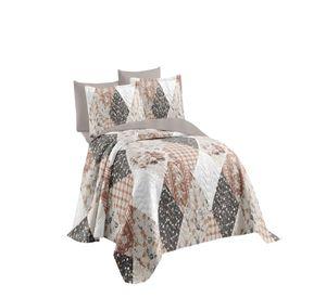 QUILT CUBRECAMA DE VERANO KING MULTICOLOR 03