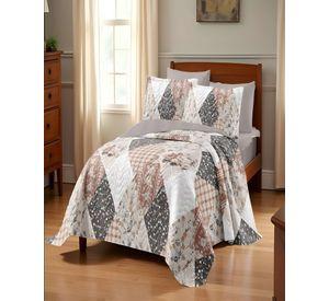 QUILT CUBRECAMA DE VERANO KING MULTICOLOR 03
