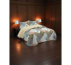 CUBRECAMA QUILT CON CHIPORRO KING N30