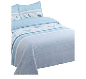 CUBRECAMA QUILT DE VERANO PLAZA Y MEDIA 180x230cm V6