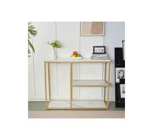 Arrimo White Stone MDF mármol blanco con separadores