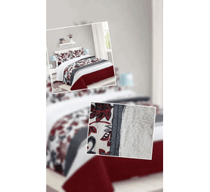 Cubrecama quilt sherpa 2 plazas varios modelos