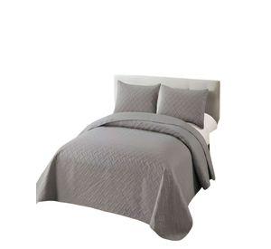 QUILT CUBRECAMA DE VERANO UNICOLOR KING A2