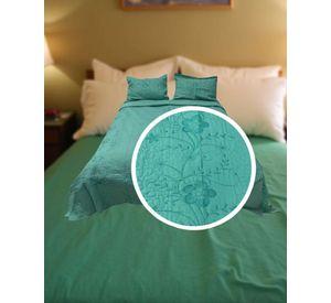 CUBRECAMA QUILT DE VERANO PLAZA Y MEDIA 180x230cm V32
