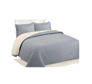 Cubrecama Sherpa 2 Plazas - Gris M924