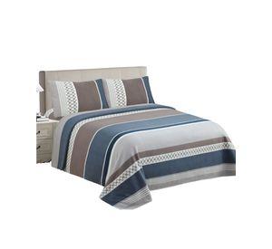 Sábanas de Polar Premium Con Diseño 2P - Suavidad Térmica y Confort Superior FYA.