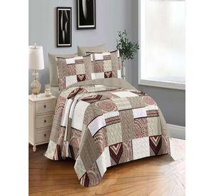 CUBRECAMA COLCHA QUILT VERANO PLAZA Y MEDIA A11