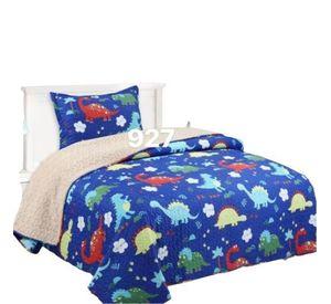 Cubrecama Sherpa 1.5 Plazas - Mundo Dinosaurios M927