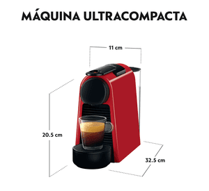 Cafetera Nespresso Essenza Mini Con Espumador De Leche