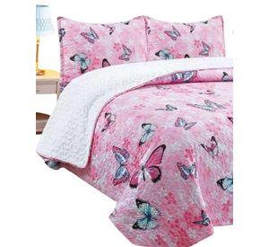 CUBRECAMA QUILT CON CHIPORRO 1.5P H2