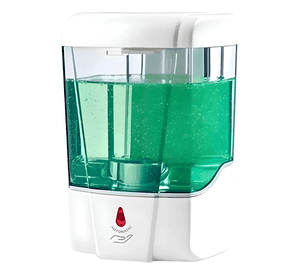 Dispensador Automático Sin Contacto De Jabón O Alcohol Gel Blanco