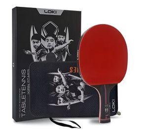 Paleta De Ping Pong 6 Estrellas Pro Carbon Performance