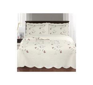 Quilt Andes Bordado Toronto Gris