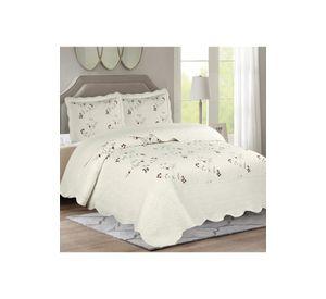 Quilt Andes Bordado Toronto Gris