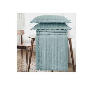 Quilt Andes Pom Pom Aqua