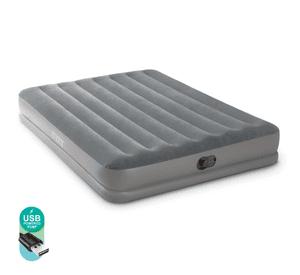 Colchón Inflable Eléctrico USB 2 Plz 152x203x30 Cm