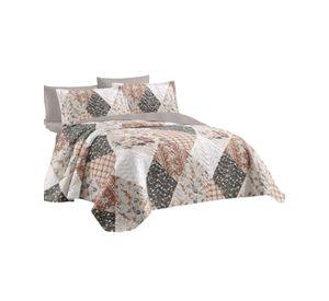 CUBRECAMA COLCHA QUILT VERANO PLAZA Y MEDIA A10