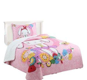 Cubrecama Sherpa 1.5 Plazas - Conejita Candy M943