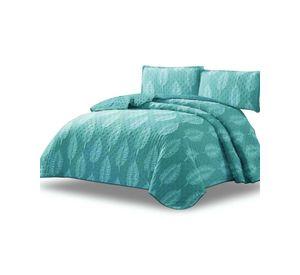 CUBRECAMA QUILT DELGADO TUFTING DE LUJO SUAVE KING T5