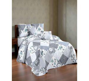 QUILT CUBRECAMA DE VERANO PLAZA Y MEDIA GRIS 03