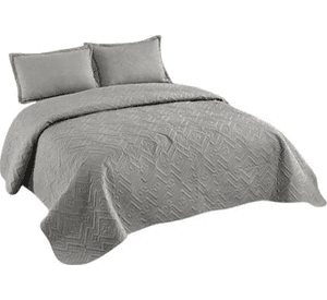 cubrecama verano 2 plazas quilt sólido