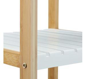 Estante Organizador De Bambu Mueble De Lujo Para Cocina Baño 4 Niveles | Alto 110cm